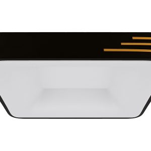 Lampa sufitowa Librus LED stalowa czarno-złota 178715 Lampa sufitowa Librus LED stalowa czarno-złota 178715