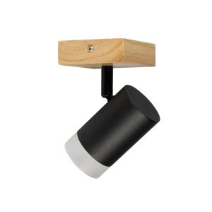Lampa sufitowa LightLogic LL ANAN EL-1I GU10 66223 ścienna drewniana 957397 Lampa sufitowa LightLogic LL ANAN EL-1I GU10 66223 ścienna drewniana 957397