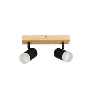 Lampa sufitowa LightLogic LL ANAN EL-2I GU10 66224 ścienna drewniana 957401 Lampa sufitowa LightLogic LL ANAN EL-2I GU10 66224 ścienna drewniana 957401