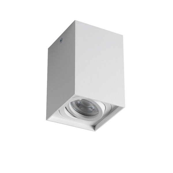 Lampa sufitowa LightLogic LL CUKI GU10 W 30611 punktowa biała 1 szt. 958748
