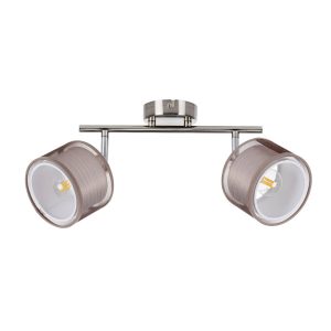 Lampa sufitowa LightLogic LL ESEK EL-2I E14 66178 regulowana tkanina spot 957398