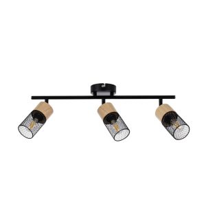 Lampa sufitowa LightLogic LL LVIV EL-3I E14 66189 ażurowy metalowy klosz 964541