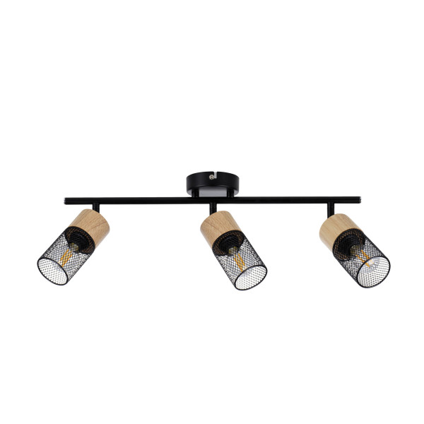 Lampa sufitowa LightLogic LL LVIV EL-3I E14 66189 ażurowy metalowy klosz 964541