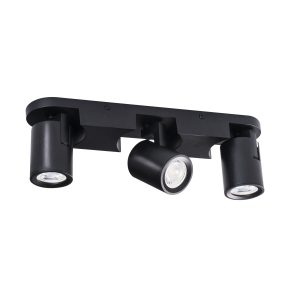 Lampa sufitowa LightLogic LL PORI EL-3I B 30555 spot ścienna potrójna 957428 Lampa sufitowa LightLogic LL PORI EL-3I B 30555 spot ścienna potrójna 957428