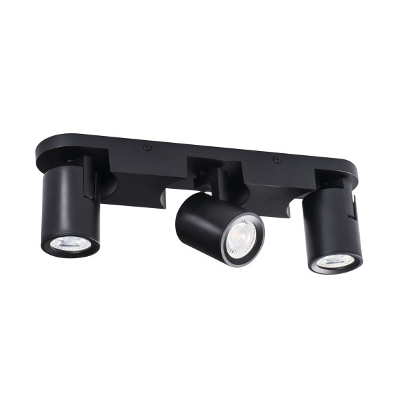 Lampa sufitowa LightLogic LL PORI EL-3I B 30555 spot ścienna potrójna 957428