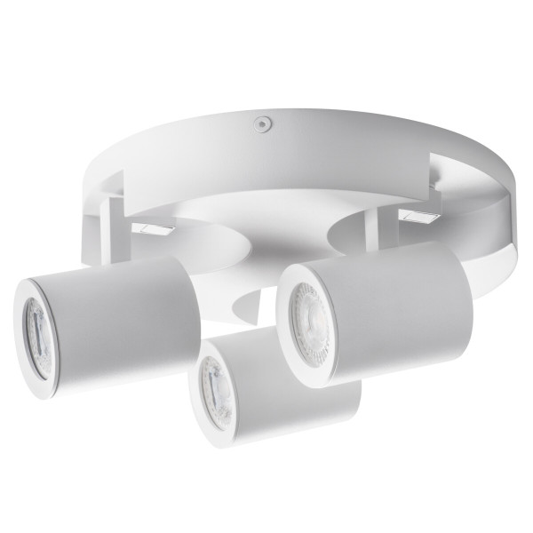 Lampa sufitowa LightLogic LL PORI EL-3O W 30558 spot okrągła potrójna 964408