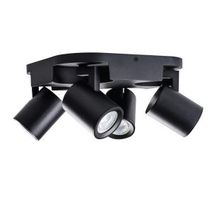 Lampa sufitowa LightLogic LL PORI EL-4O B 30559 spot poczwórna regulacja 957425 Lampa sufitowa LightLogic LL PORI EL-4O B 30559 spot poczwórna regulacja 957425