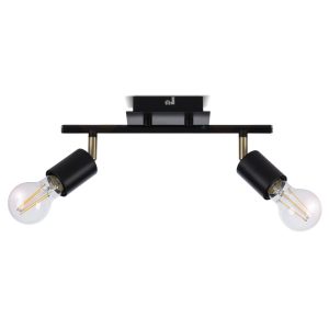 Lampa sufitowa LightLogic LL TAWA EL-2I E27 66222 ścienna podwójna spot 964578 Lampa sufitowa LightLogic LL TAWA EL-2I E27 66222 ścienna podwójna spot 964578
