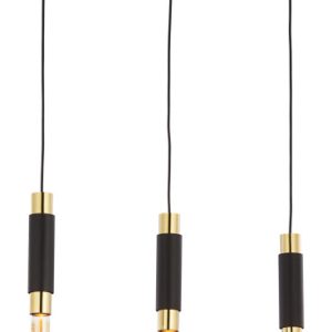 Lampa sufitowa LILE czarno-złota 3xE27x15W IP20 Jupiter 1004473