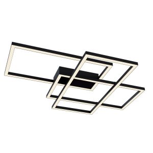 Lampa sufitowa LINE czarno-biała LED 3x80W Ciepła biel 4100lm Maytoni 864046 Lampa sufitowa LINE czarno-biała LED 3x80W Ciepła biel 4100lm Maytoni 864046