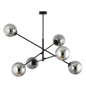 Lampa Sufitowa Linear 6 Black/Grafit 767932