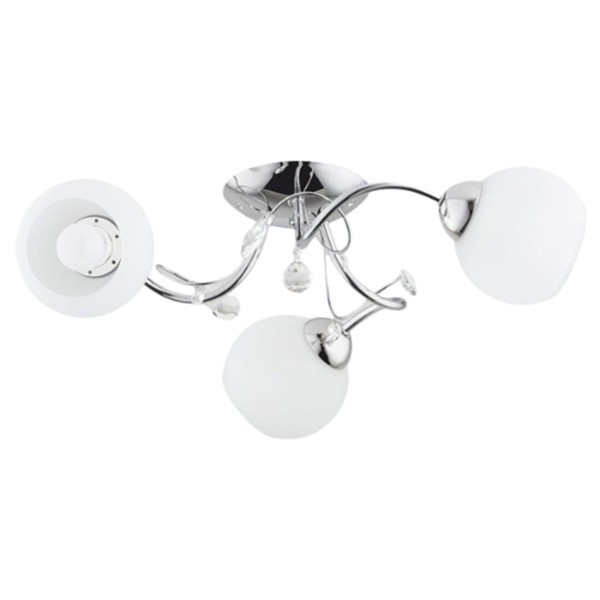 Lampa sufitowa LIVIA PRO chromowana 3xE27x15W wym:20x48x48cm IP20 Alfa 1021178