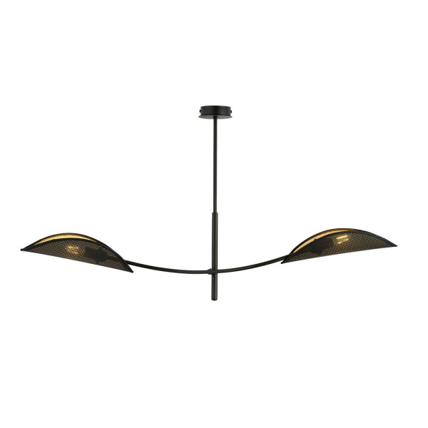 Lampa Sufitowa Lotus 2 Black/Gold 767940