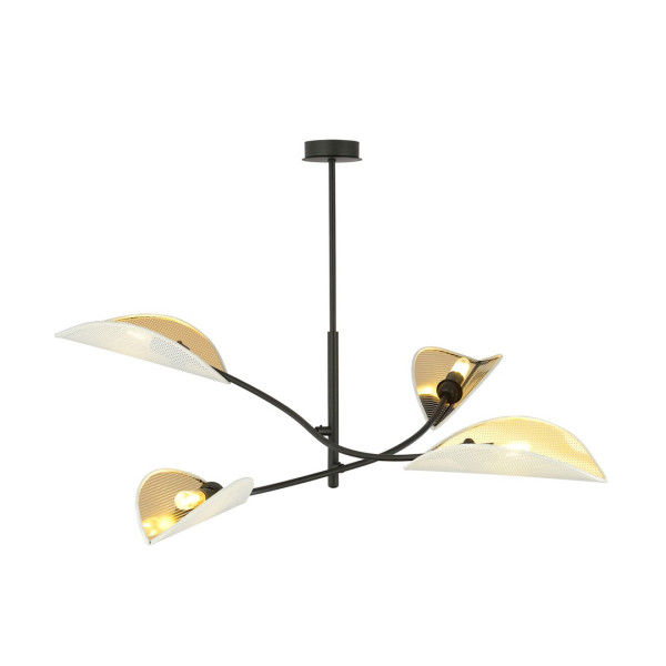 Lampa Sufitowa Lotus 4 White/Gold 767933