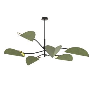 Lampa Sufitowa Lotus 6 Bl Green 767918