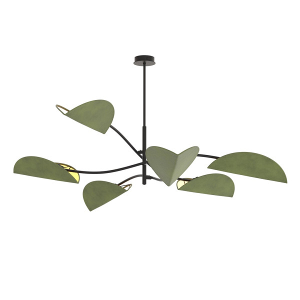 Lampa Sufitowa Lotus 6 Bl Green 767918