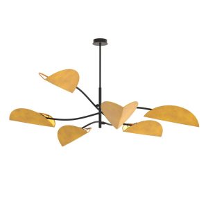 Lampa Sufitowa Lotus 6 Bl Mustard 767968