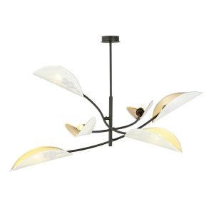 Lampa Sufitowa Lotus 6 White/Gold 767942