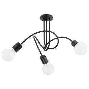 Lampa sufitowa LUPO czarna 3xE27x15W wym:32x47x47cm IP20 Alfa 1020320 Lampa sufitowa LUPO czarna 3xE27x15W wym:32x47x47cm IP20 Alfa 1020320