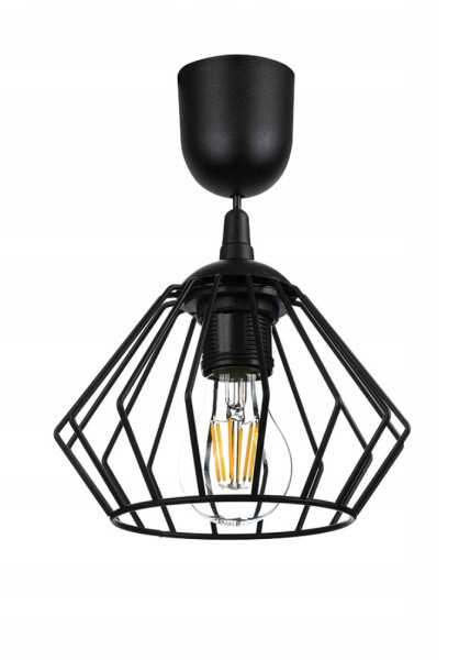 Lampa sufitowa LUPUS czarna 945211