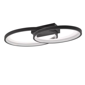 Lampa sufitowa MALAGA czarna LED 1x25W Ciepła biel 2900lm RL 860258 Lampa sufitowa MALAGA czarna LED 1x25W Ciepła biel 2900lm RL 860258