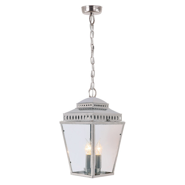 Lampa sufitowa Mansion House polerowany nikiel 3xE14x60W IP44 Elstead 930490