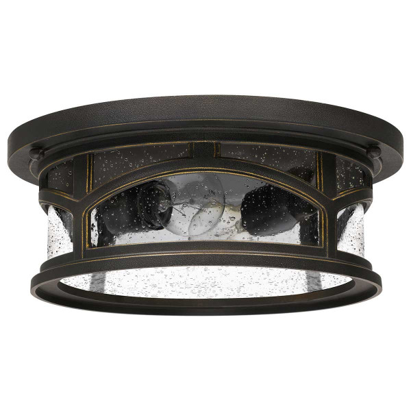 Lampa sufitowa Marblehead brąz palladiański 2xE27x60W IP44 Quoizel 931310