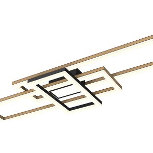 Lampa sufitowa Matera Rimini LED 3-punktowa ze ściemniaczem czarna 112919 Lampa sufitowa Matera Rimini LED 3-punktowa ze ściemniaczem czarna 112919