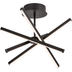 Lampa sufitowa MATILDE czarno-biała LED 1x30W Neutralna biel 1200lm Rabalux 860498 Lampa sufitowa MATILDE czarno-biała LED 1x30W Neutralna biel 1200lm Rabalux 860498