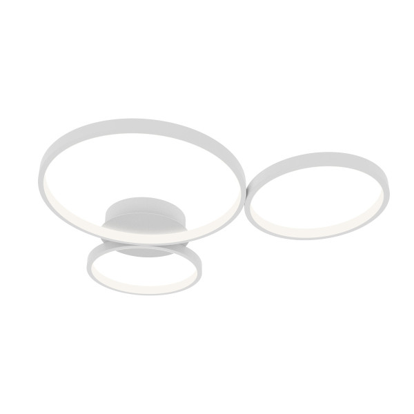 Lampa sufitowa MAVER biała LED 3x40W Odcienie bieli 2100lm Italux 860635
