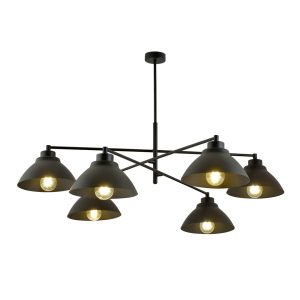 Lampa Sufitowa Maverick 6 Black 767947 Lampa Sufitowa Maverick 6 Black 767947