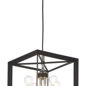 Lampa sufitowa MAY czarna-chromowana 4xE14x11W IP20 Jupiter 1004385 Lampa sufitowa MAY czarna-chromowana 4xE14x11W IP20 Jupiter 1004385