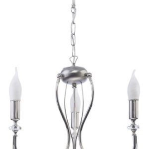 Lampa sufitowa MELANI srebrna 3xE14x11W IP20 Jupiter 1004399 Lampa sufitowa MELANI srebrna 3xE14x11W IP20 Jupiter 1004399