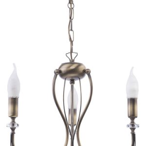 Lampa sufitowa MELANI złota patyna 3xE14x11W IP20 Jupiter 1004527 Lampa sufitowa MELANI złota patyna 3xE14x11W IP20 Jupiter 1004527