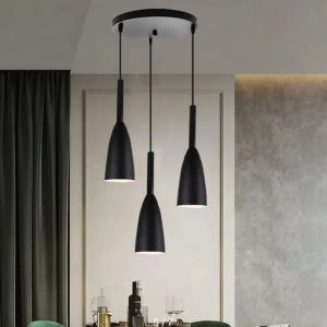 Lampa sufitowa metalowa klosz 659807