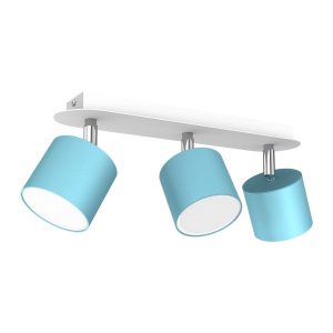 Lampa sufitowa Milagro Dixie Led 15W Błękitny White 866319 Lampa sufitowa Milagro Dixie Led 15W Błękitny White 866319