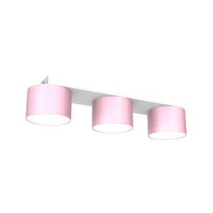 Lampa sufitowa Milagro Dixie Led 15W Różowy White 866317 Lampa sufitowa Milagro Dixie Led 15W Różowy White 866317