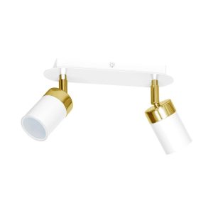 Lampa sufitowa Milagro Joker gu10 20w Biały złoto 1032160 Lampa sufitowa Milagro Joker gu10 20w Biały złoto 1032160