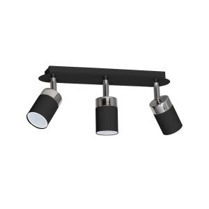 Lampa Sufitowa Milagro Joker Gu10 21w Czarny Chrom 1033538 Lampa Sufitowa Milagro Joker Gu10 21w Czarny Chrom 1033538