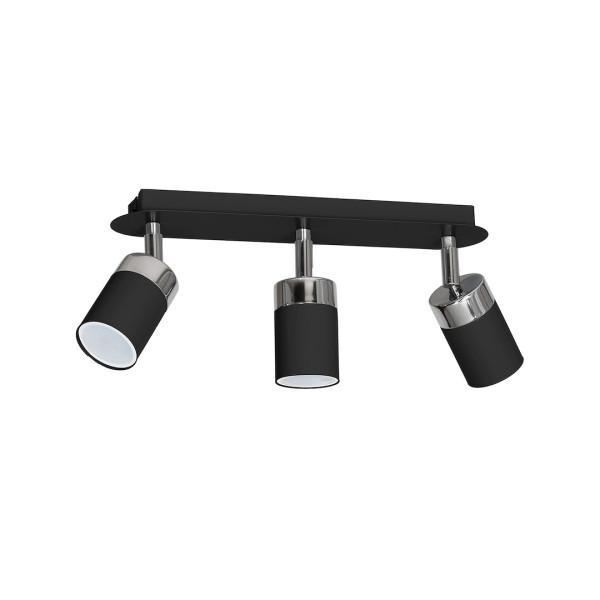 Lampa Sufitowa Milagro Joker Gu10 21w Czarny Chrom 1033538