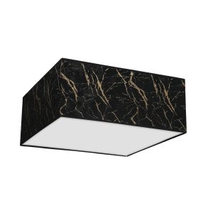 Lampa sufitowa Milagro Senso E27 2x60W Czarny Złoty 879548 Lampa sufitowa Milagro Senso E27 2x60W Czarny Złoty 879548