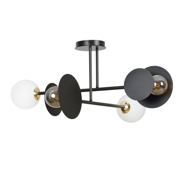 Lampa Sufitowa Minerva 4 Black 751626