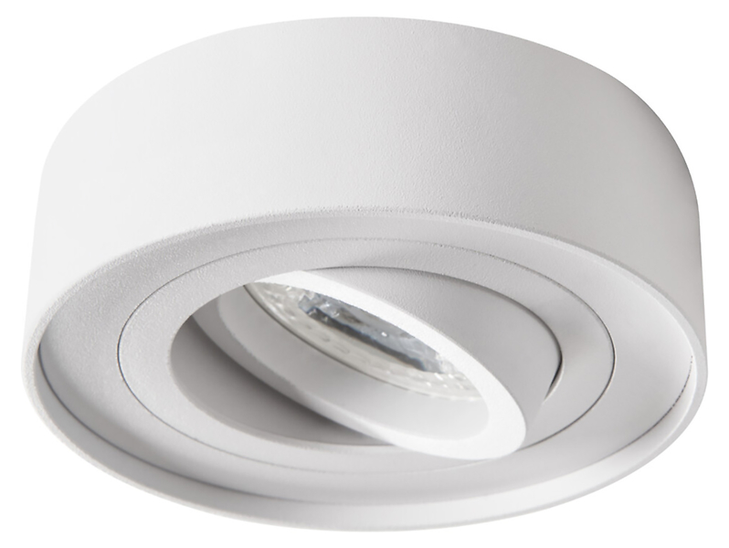Lampa sufitowa Mini Gord aluminiowa 9,8 cm biała 75924