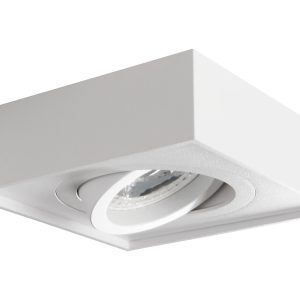 Lampa sufitowa Mini Gord aluminiowa biała 75922