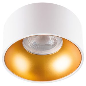 Lampa sufitowa Mini Riti aluminiowa biało-złota 57971 Lampa sufitowa Mini Riti aluminiowa biało-złota 57971