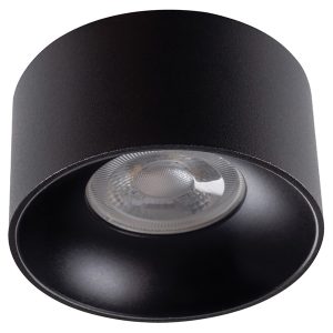Lampa sufitowa Mini Riti aluminiowa czarna 57973 Lampa sufitowa Mini Riti aluminiowa czarna 57973