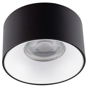 Lampa sufitowa Mini Riti aluminiowa czarna 57972 Lampa sufitowa Mini Riti aluminiowa czarna 57972