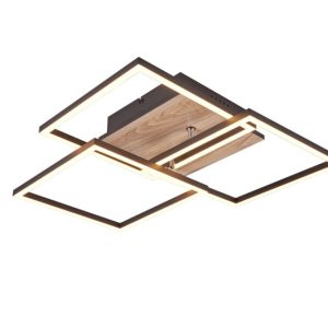 Lampa sufitowa MOBILE jasne drewno-czarna LED 27W 3200lm IP20 RL 1016981 Lampa sufitowa MOBILE jasne drewno-czarna LED 27W 3200lm IP20 RL 1016981