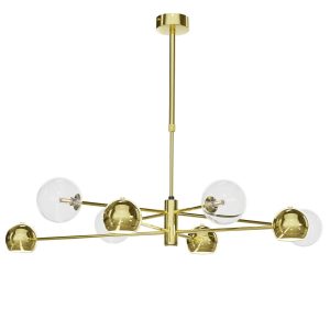 Lampa sufitowa MOKA złota 8xG9+GU10x14W IP20 Jupiter 1036814 Lampa sufitowa MOKA złota 8xG9+GU10x14W IP20 Jupiter 1036814