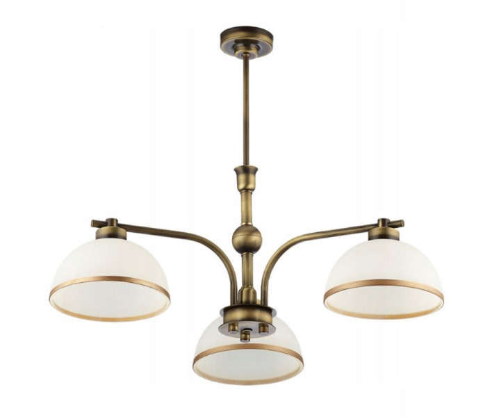 Lampa sufitowa MONTANA mosiądz 3xE27x15W IP20 Jupiter 1004543